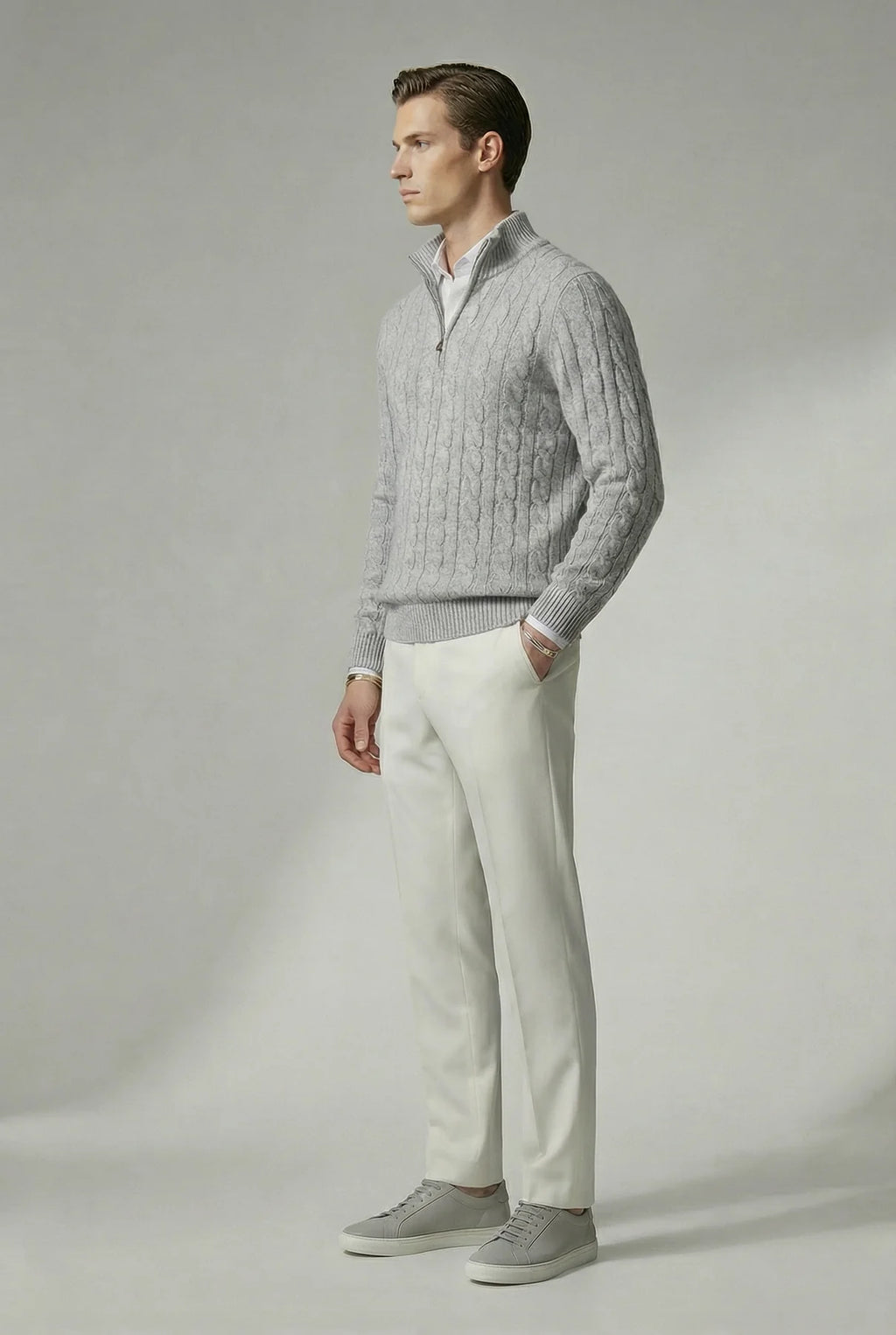 Oryon™ – Half-Zip Knit Sweater