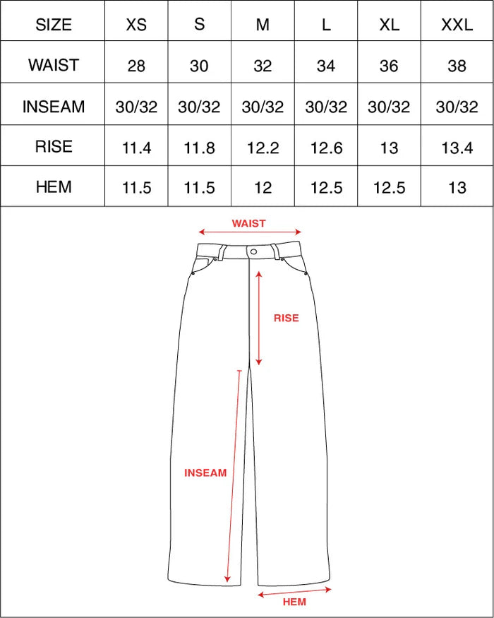 ONYX™ – Japanese Selvedge Baggy Jeans