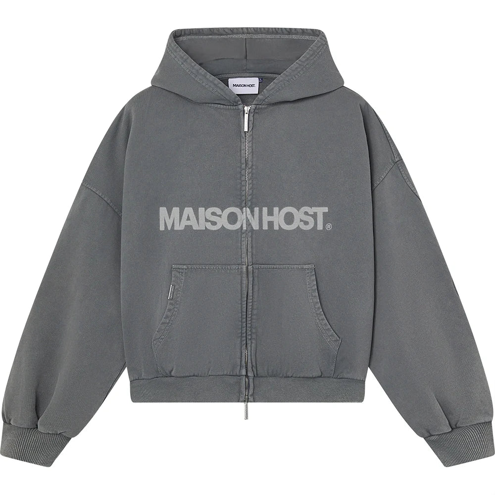 MASIONHOST™ – Erode Wave Zipped Hoodie