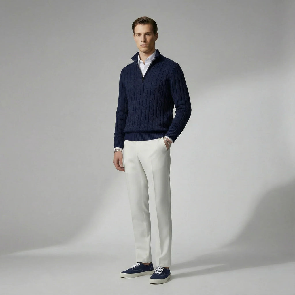 Oryon™ – Half-Zip Knit Sweater