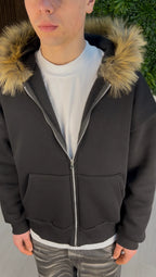 Kayson White Minimal Pullover front view