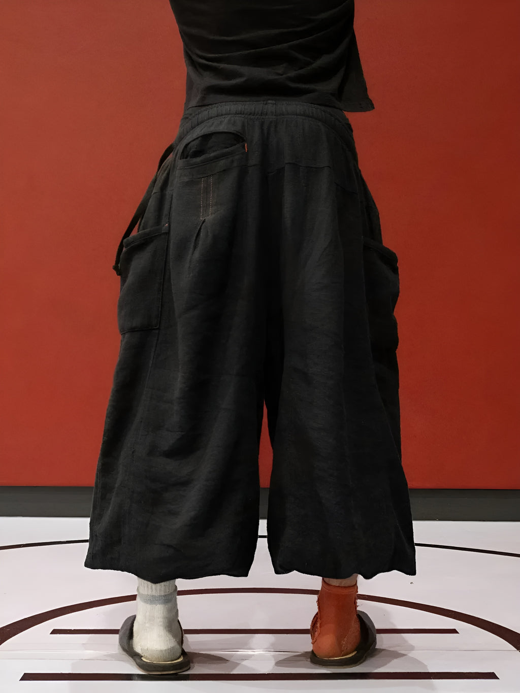 Elion™ – Flax Pleated Wide-Leg Pants