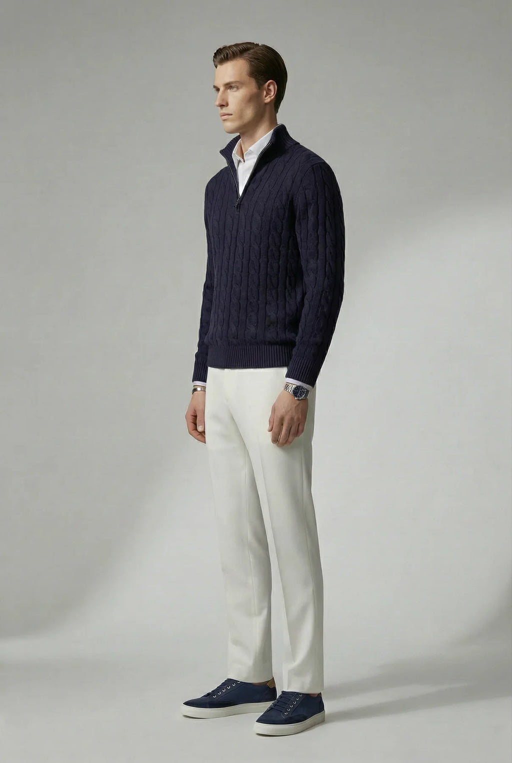 Oryon™ – Half-Zip Knit Sweater