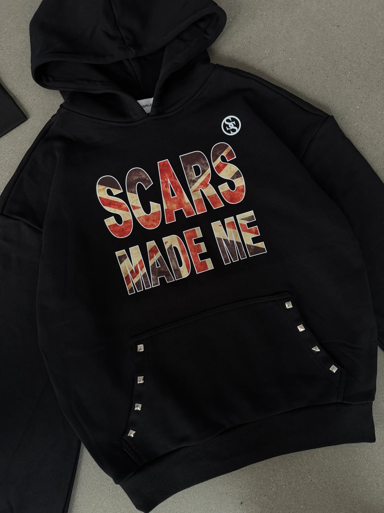 Paxn™ – UK Flag Black Hoodie