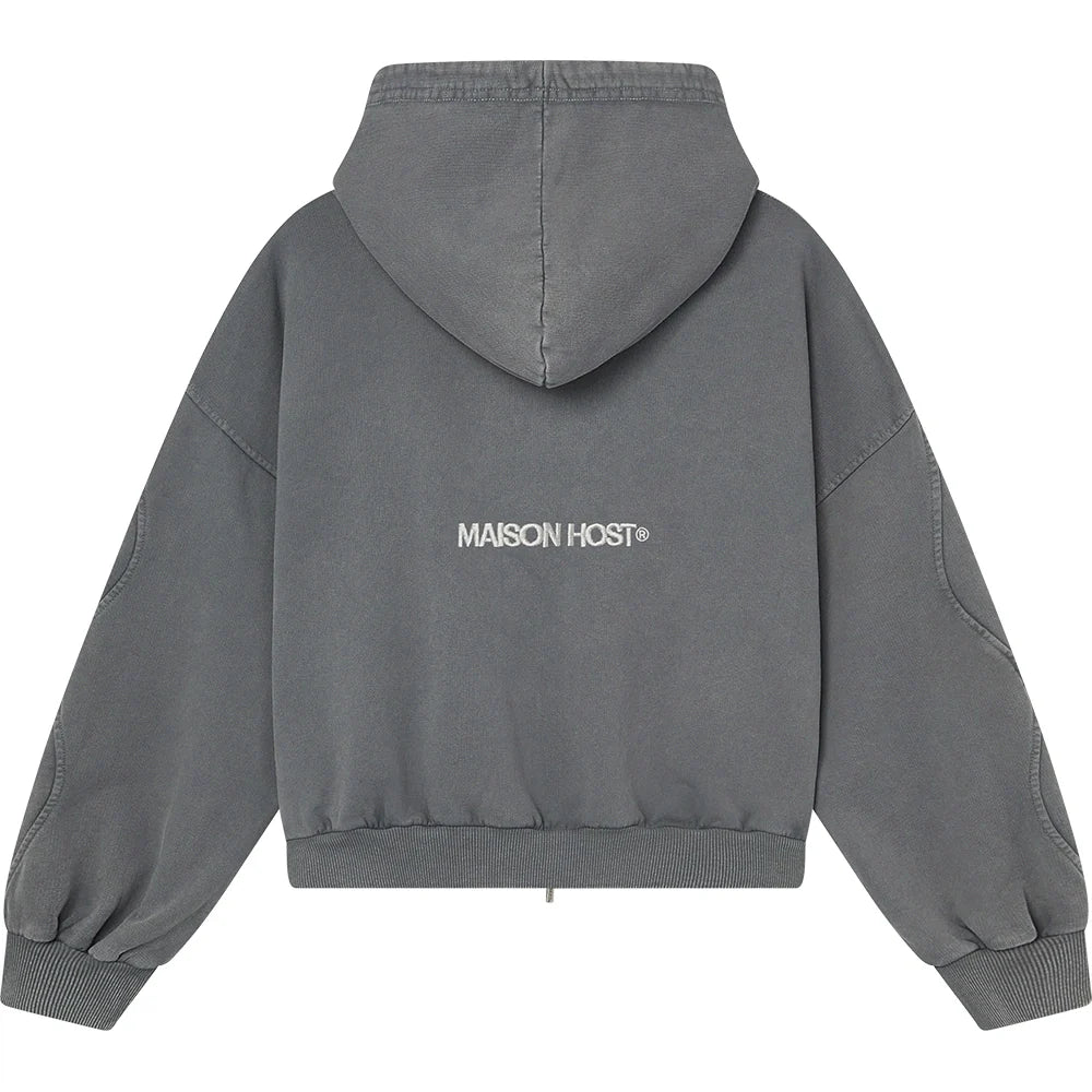 MASIONHOST™ – Erode Wave Zipped Hoodie