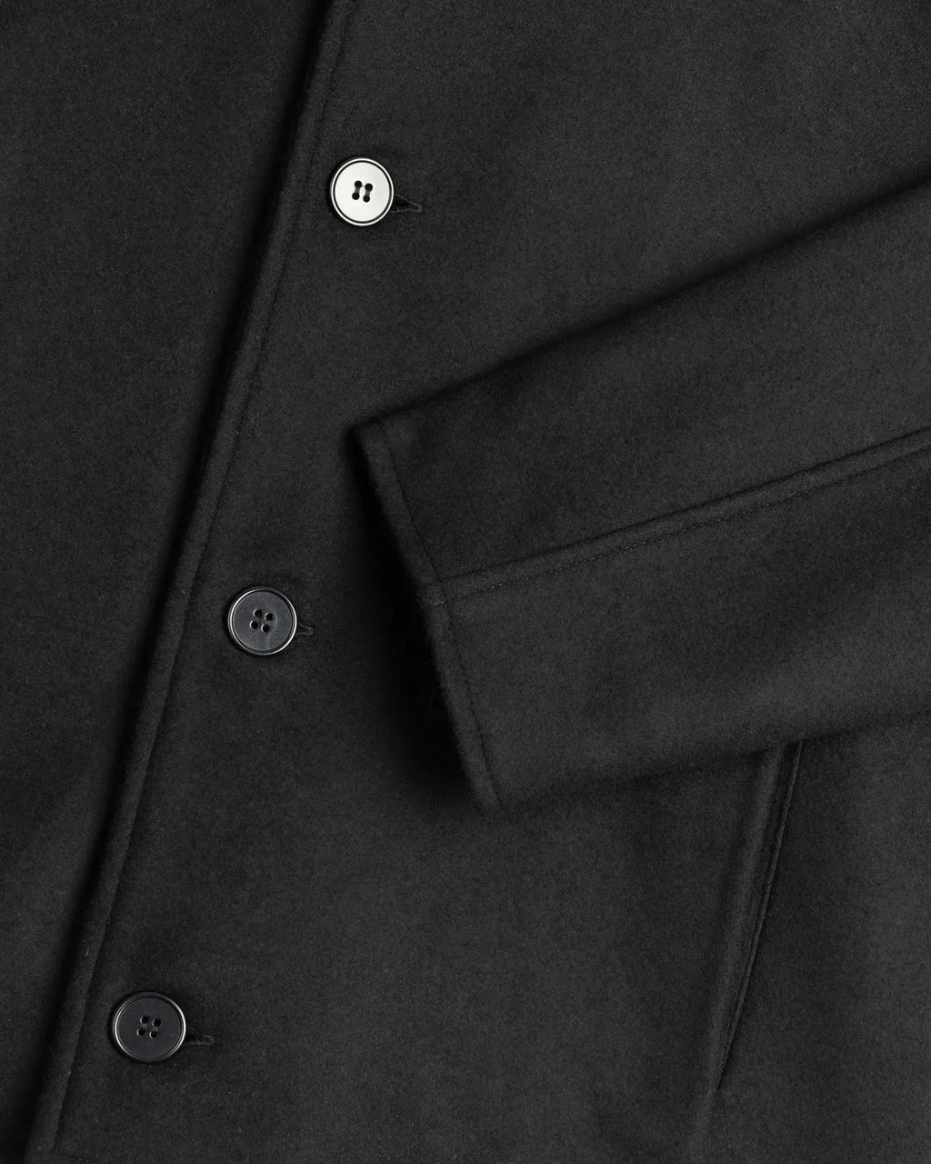 Premium wool cashmere fabric texture close-up