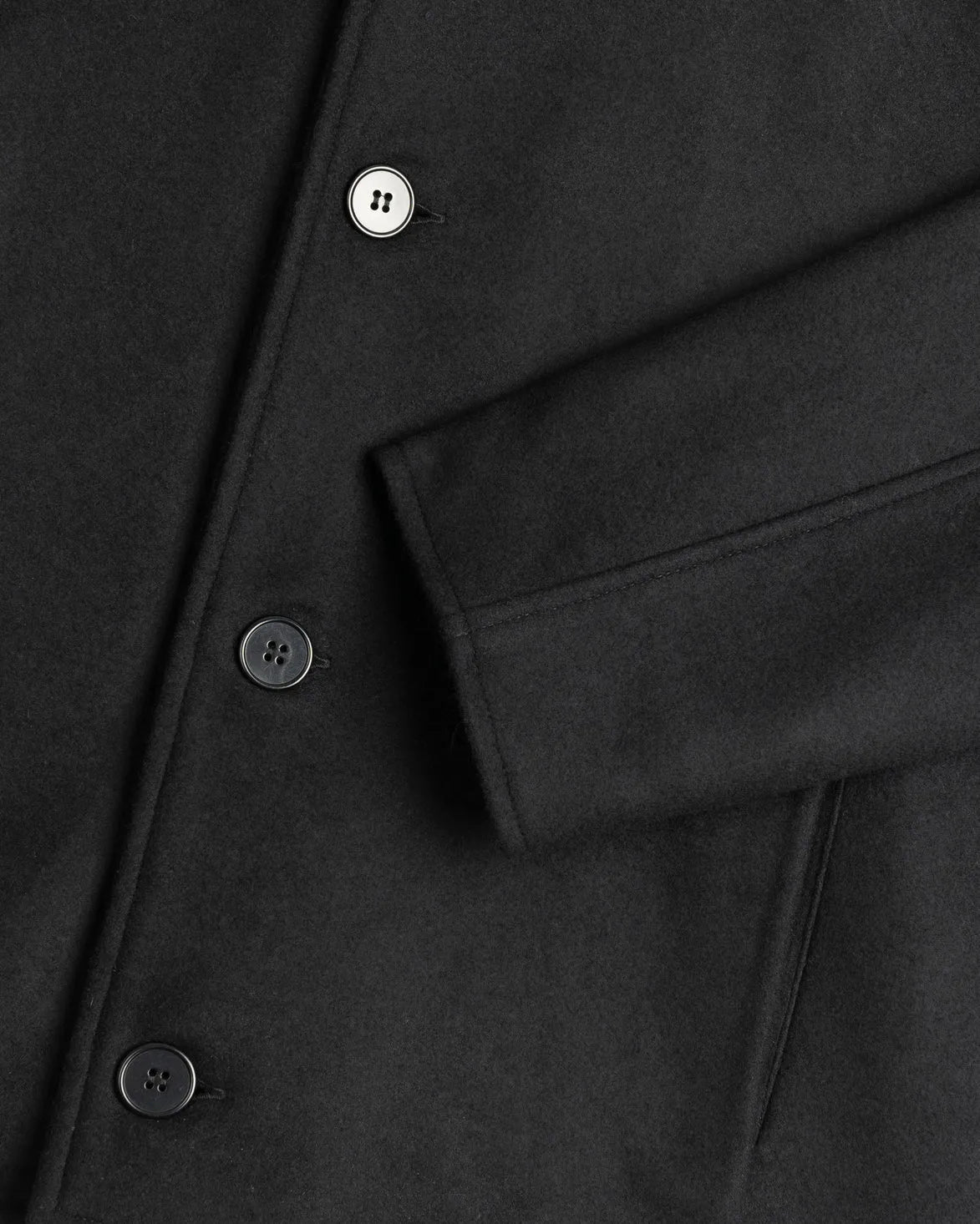Premium wool cashmere fabric texture close-up