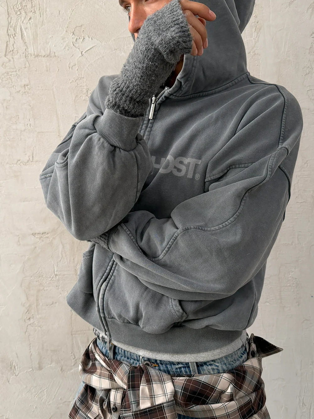 MASIONHOST™ – Erode Wave Zipped Hoodie