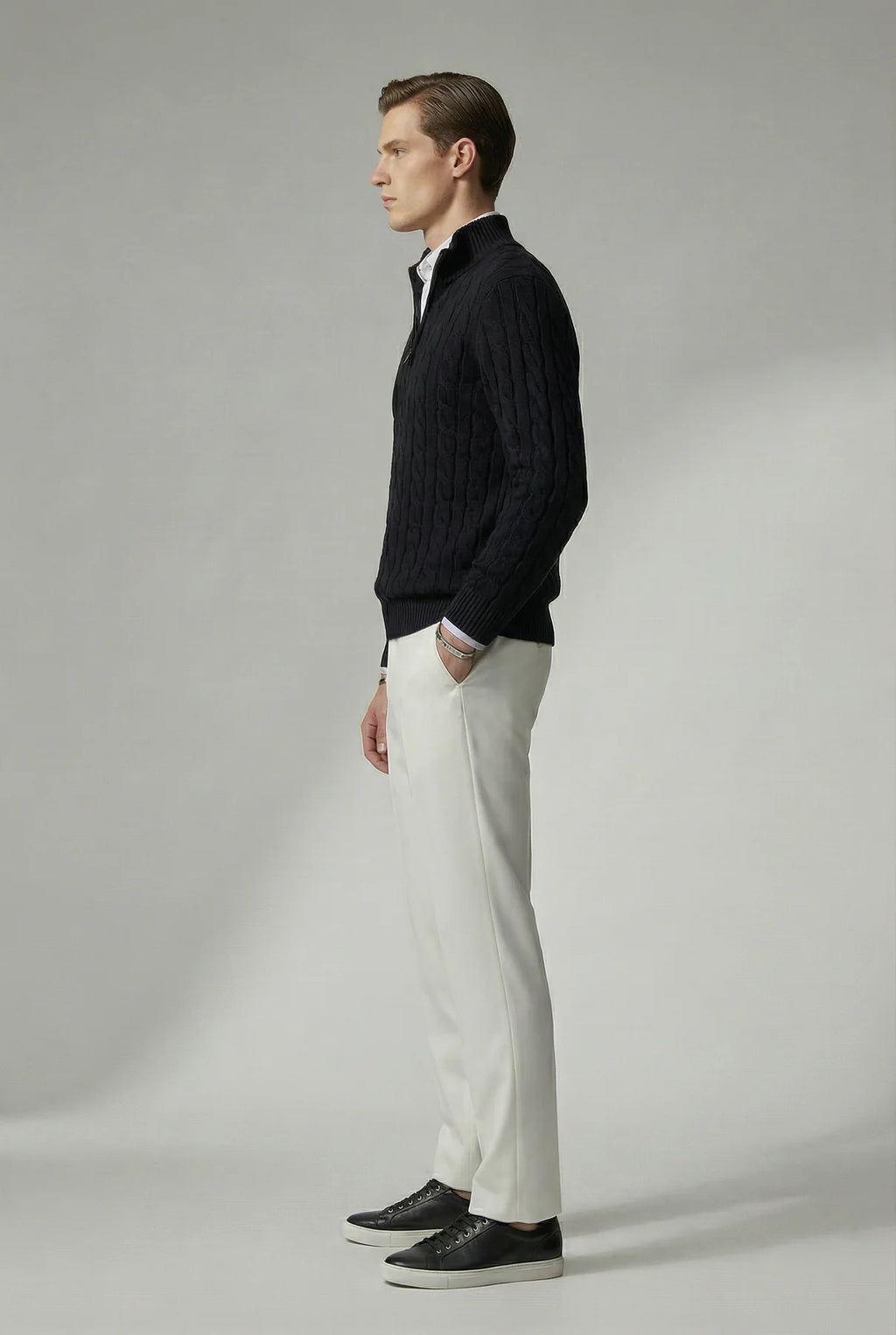Oryon™ – Half-Zip Knit Sweater