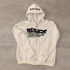 Vorg™ – Foam Print Zip Hoodie