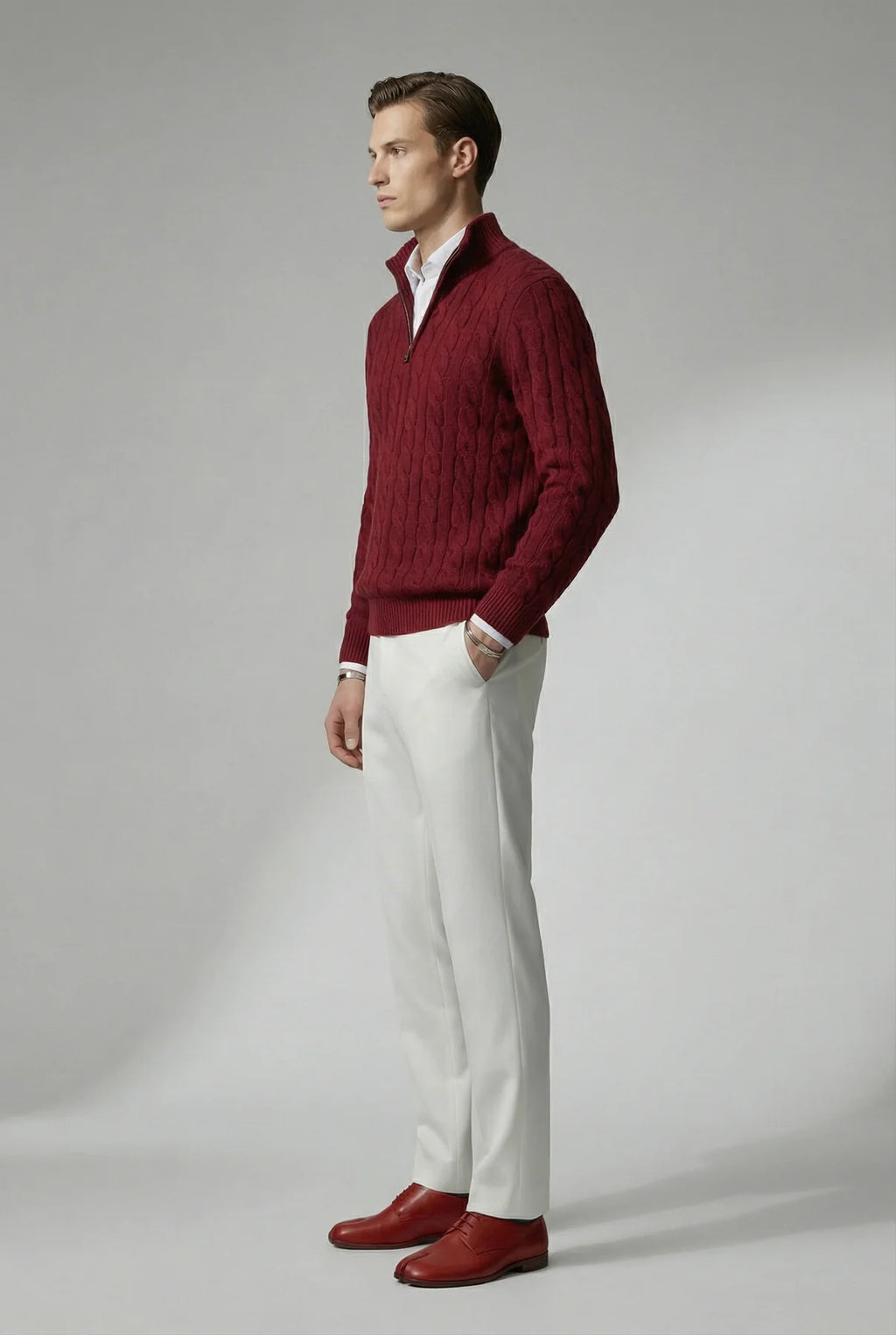 Oryon™ – Half-Zip Knit Sweater