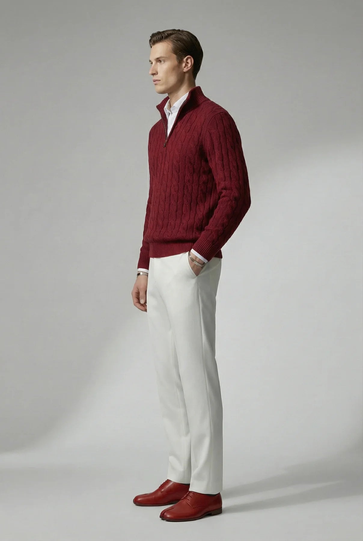 Oryon™ – Half-Zip Knit Sweater