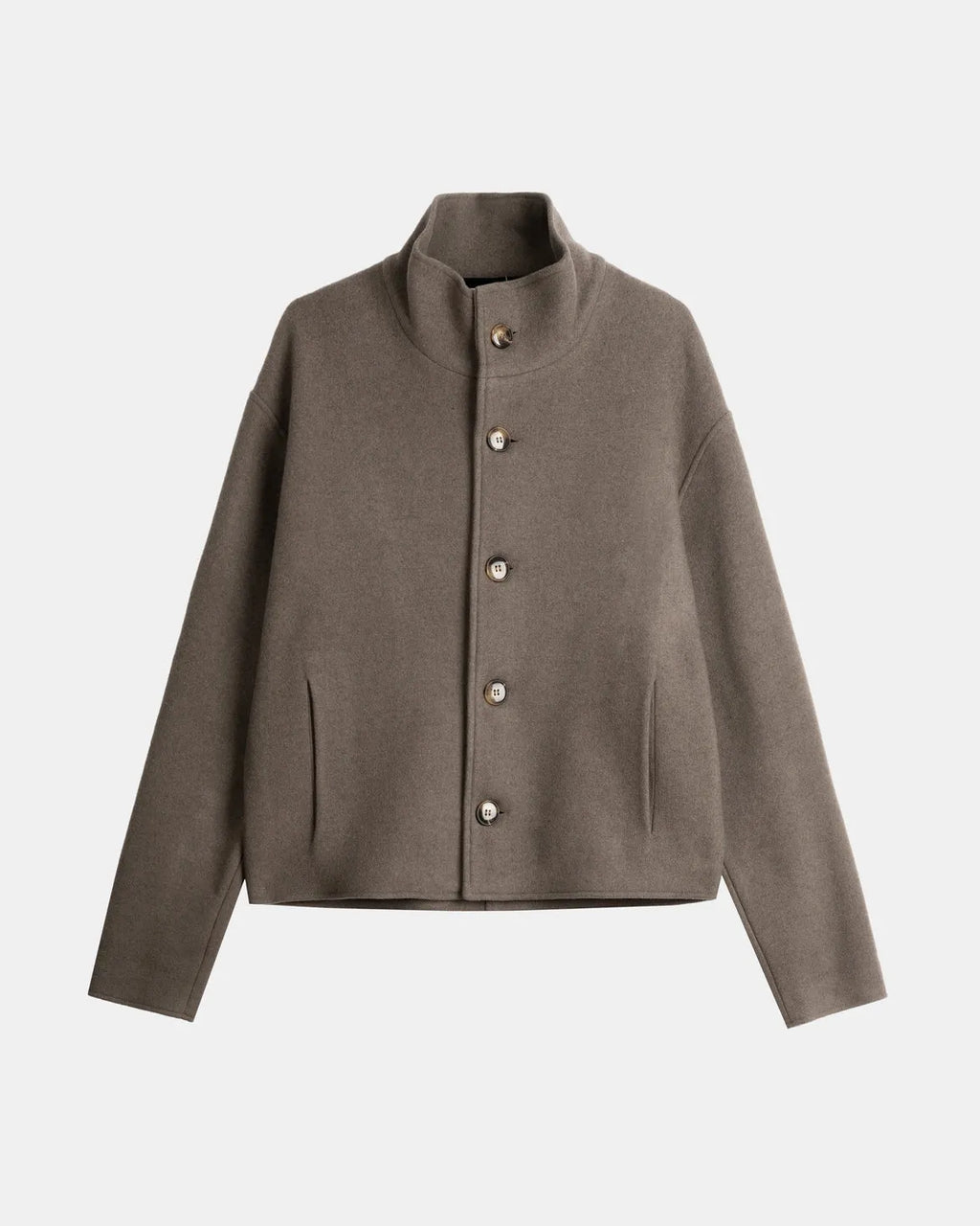 VALIANT™ – High Collar Wool Jacket