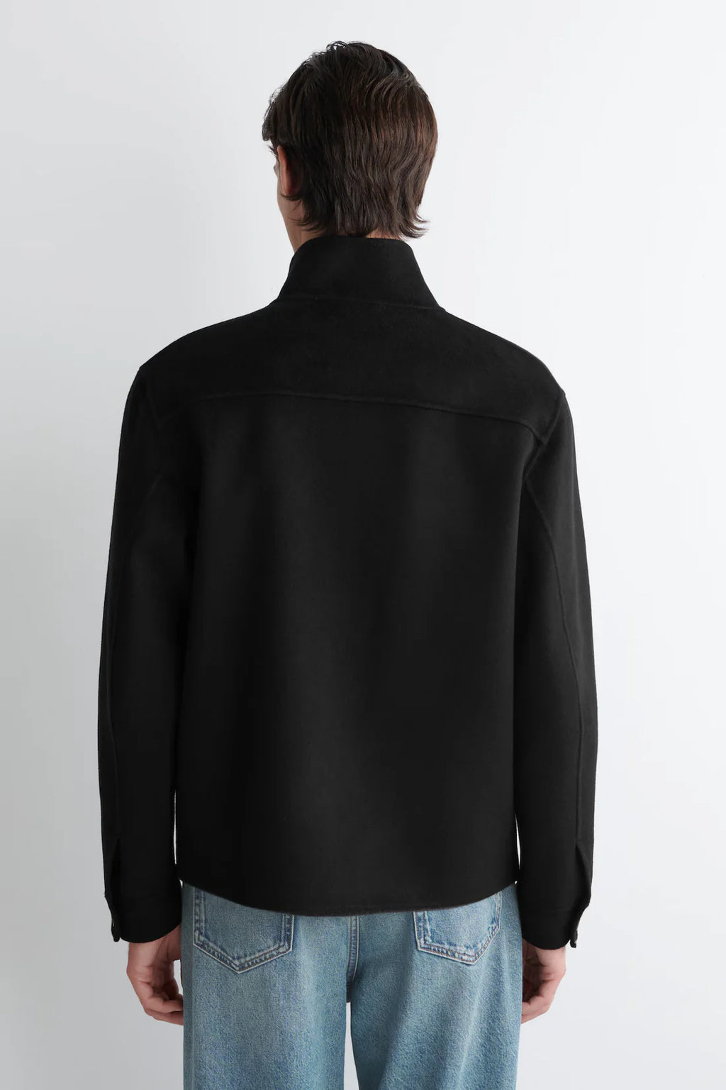 Elora™ – Wool Funnel Neck Coat