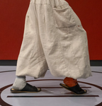 Elion™ – Flax Pleated Wide-Leg Pants