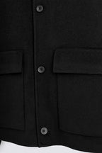 Elora™ – Wool Funnel Neck Coat