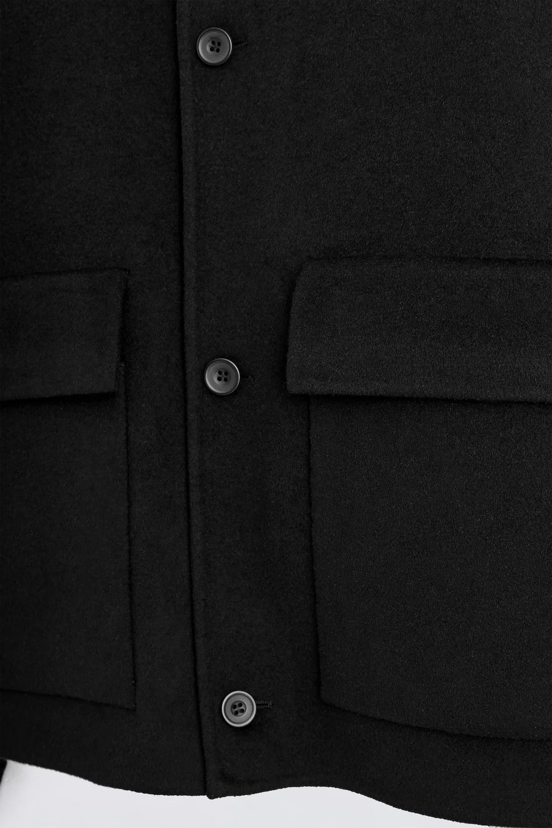Elora™ – Wool Funnel Neck Coat