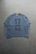 Mortar™ – Stone Grey Double Sleeve Tee