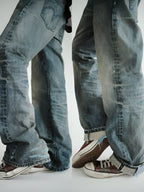Slate™ – Low Rise Wide Denim