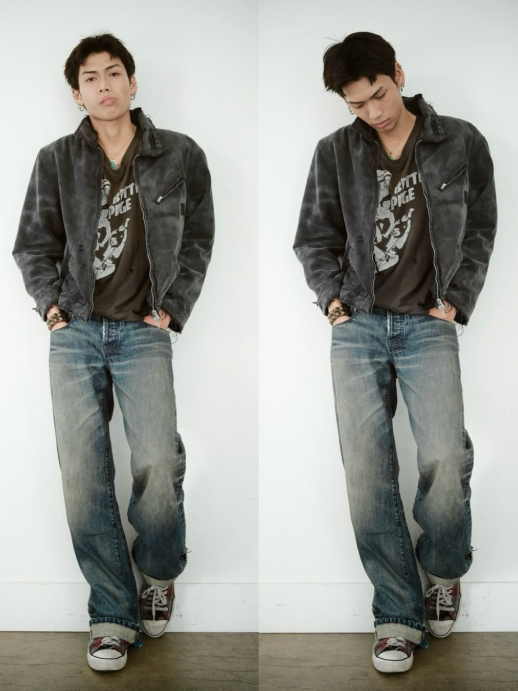 Slate™ – Low Rise Wide Denim