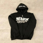 Vorg™ – Foam Print Zip Hoodie