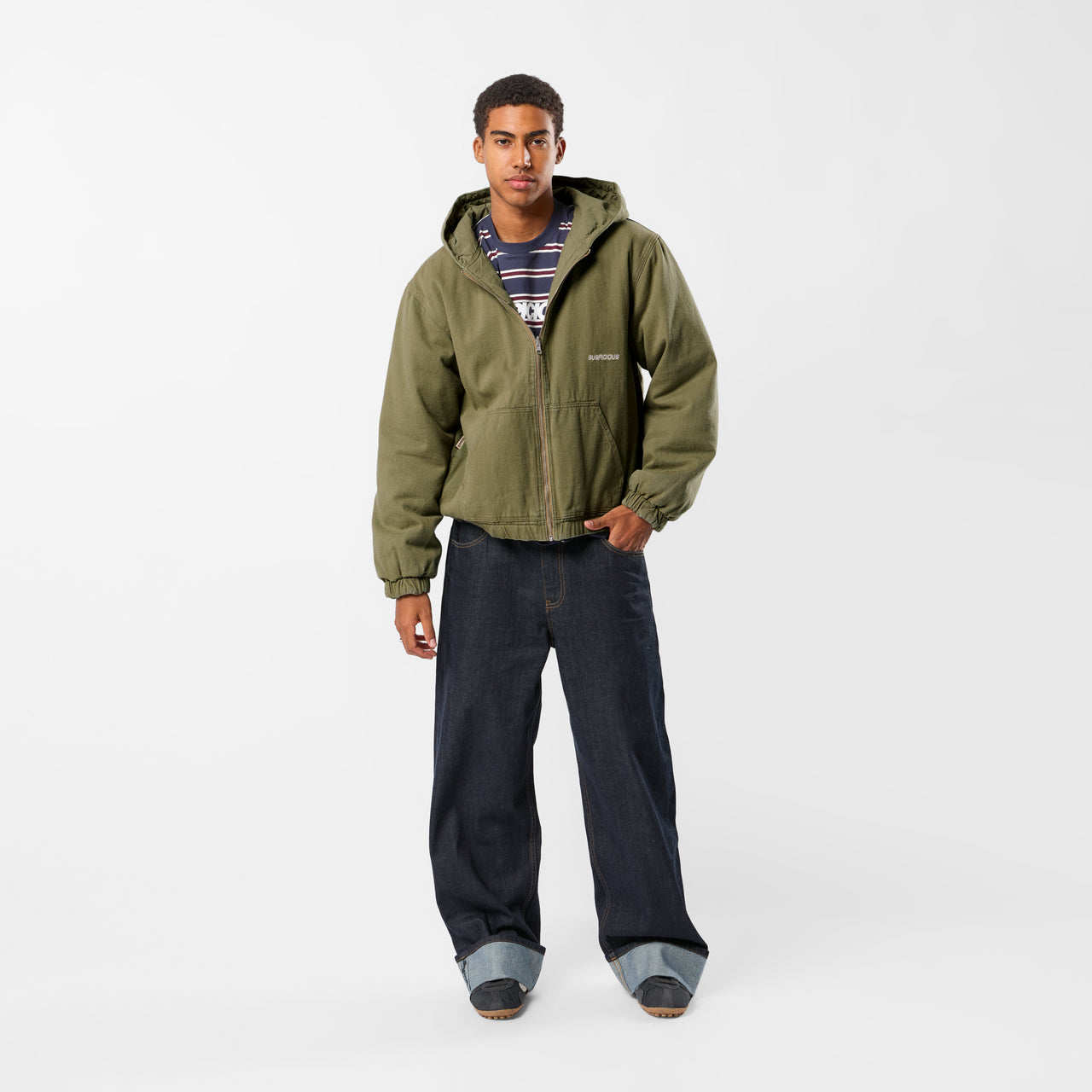 Moss™ – Reversible Canvas Hooded Jacket