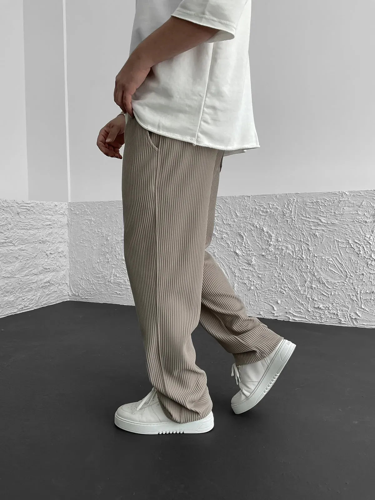 Column™ – Rib-Tube Baggy Trouser