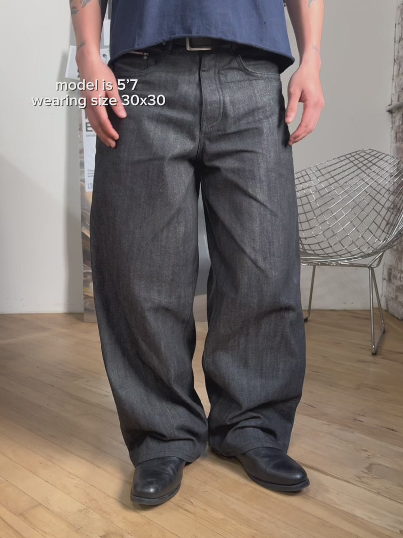 ONYX™ – Japanese Selvedge Baggy Jeans